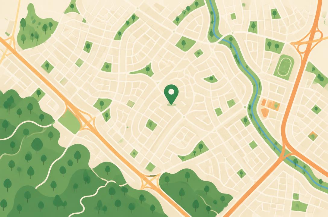 Mapa da região de entrega em Vila Andrade, São Paulo